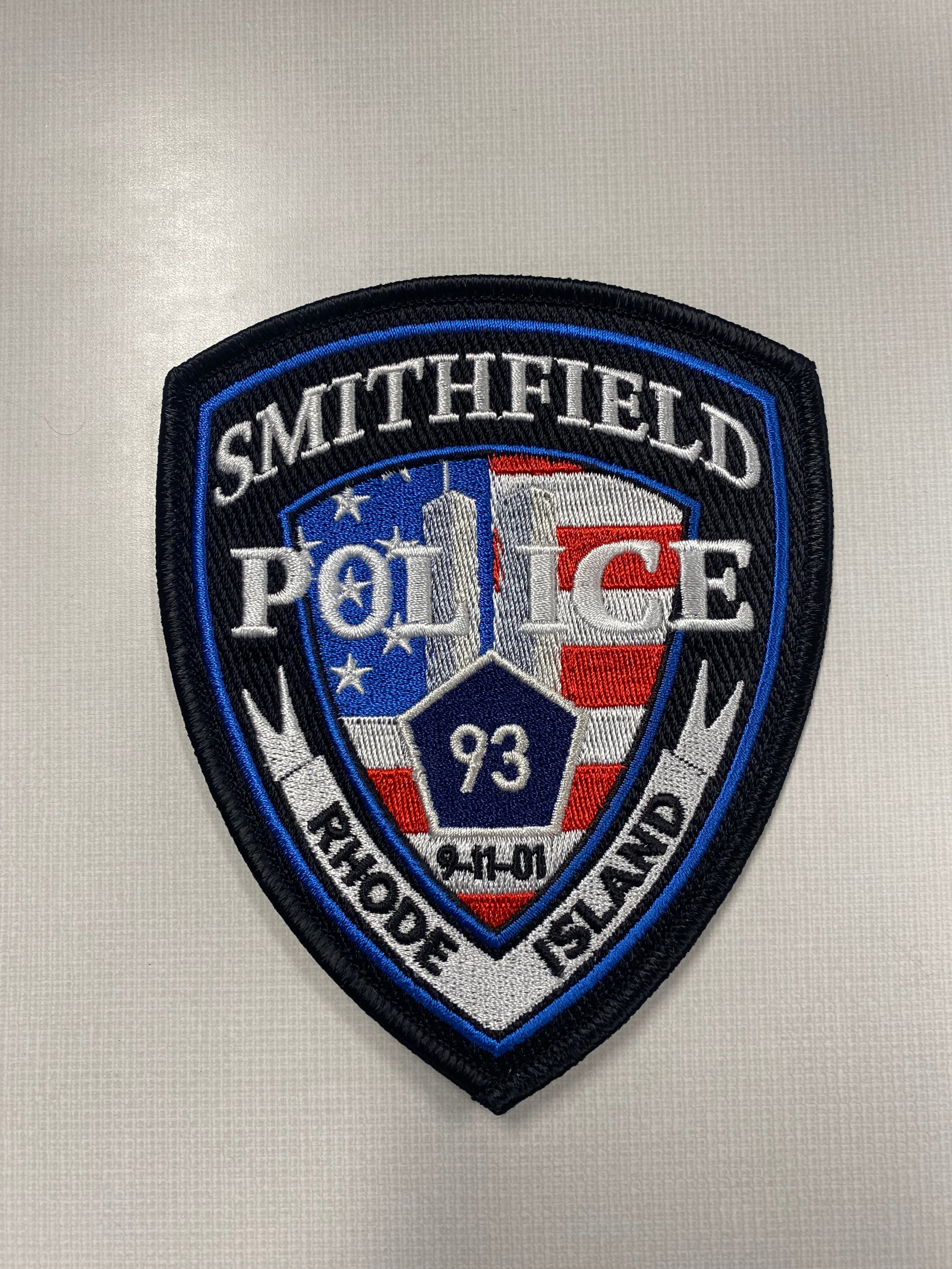 Smithfield Police Department Announces New Shoulder Patch Design